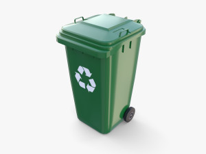 Trash can v1 3D 모델