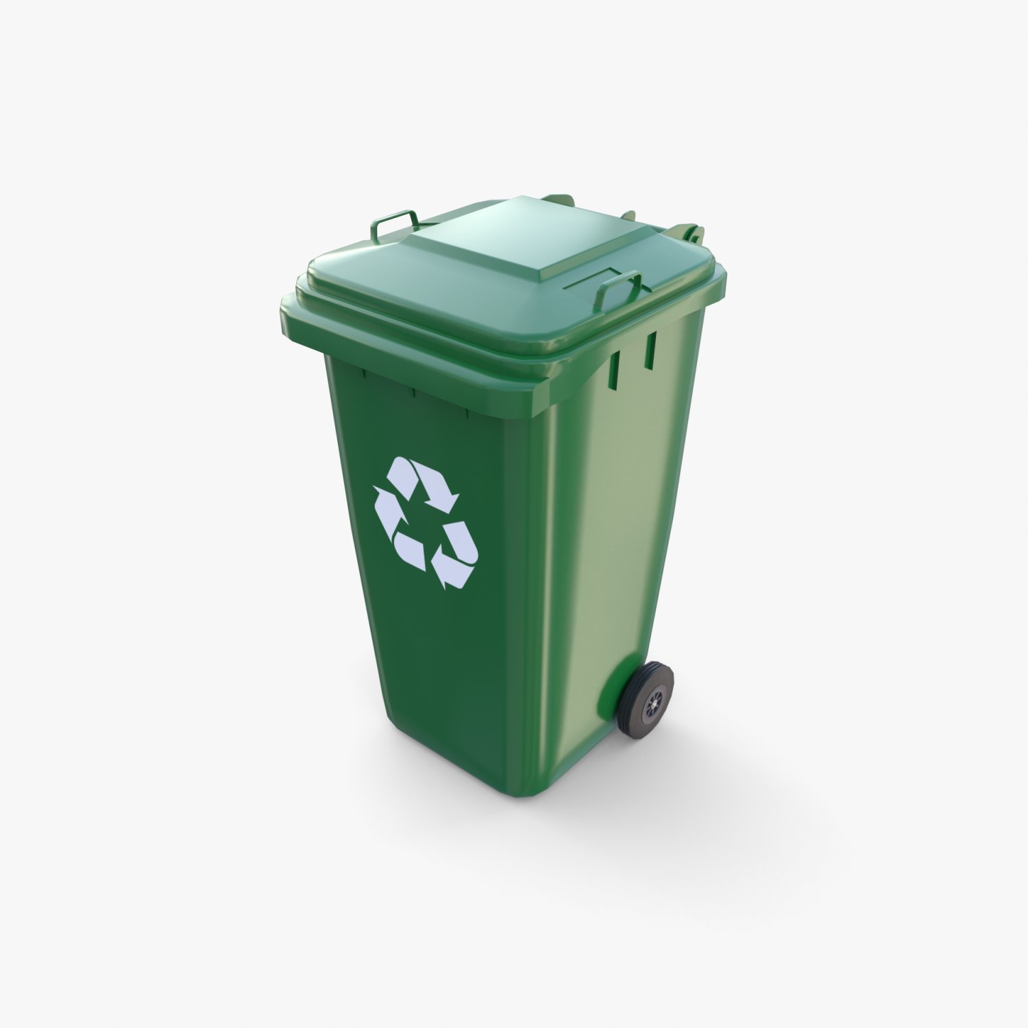 Trash can v1 3D Model in Parts 3DExport