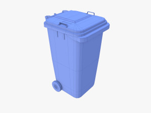Trash can v1 3D 모델