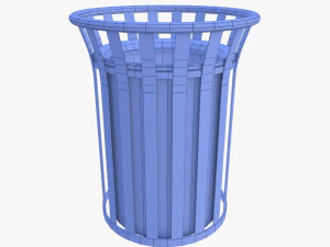 Trash can v2 3D Model
