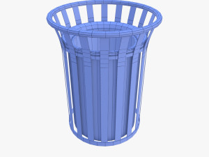 Trash can v2 3D Model