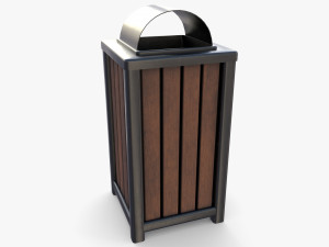 Trash can v3 Modello 3D