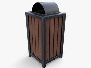 Trash can v3 3D Model