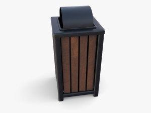 Trash can v3 Modello 3D