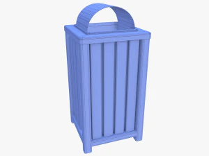 Trash can v3 3D Model