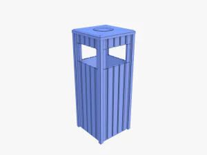 Trash can v4 3D Model