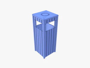 Trash can v4 3D Model