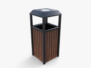 Trash can v5 3D 모델
