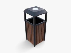 Trash can v5 3D 모델