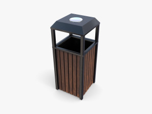 Trash can v5 3D 모델