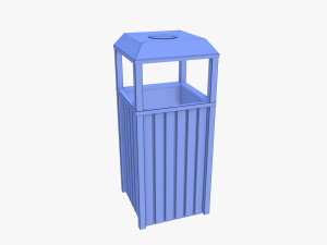 Trash can v5 3D 모델