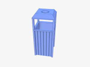 Trash can v5 3D 모델