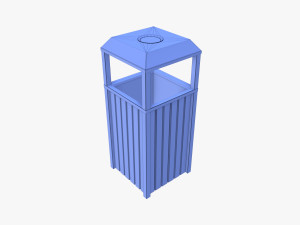 Trash can v5 3D 모델