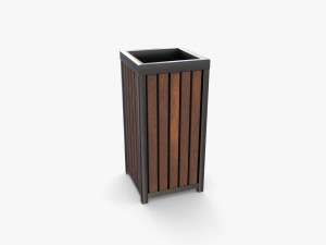 Trash can v6 Modello 3D