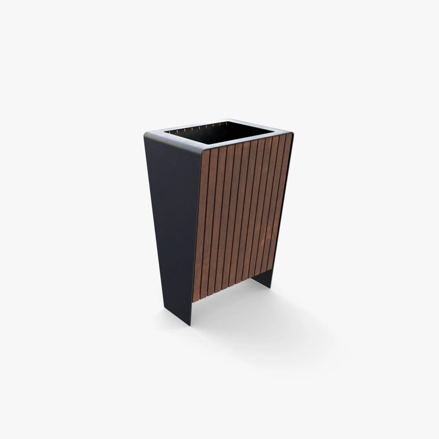 Trash can v7 3D Model .c4d .max .obj .3ds .fbx .stl .blend 