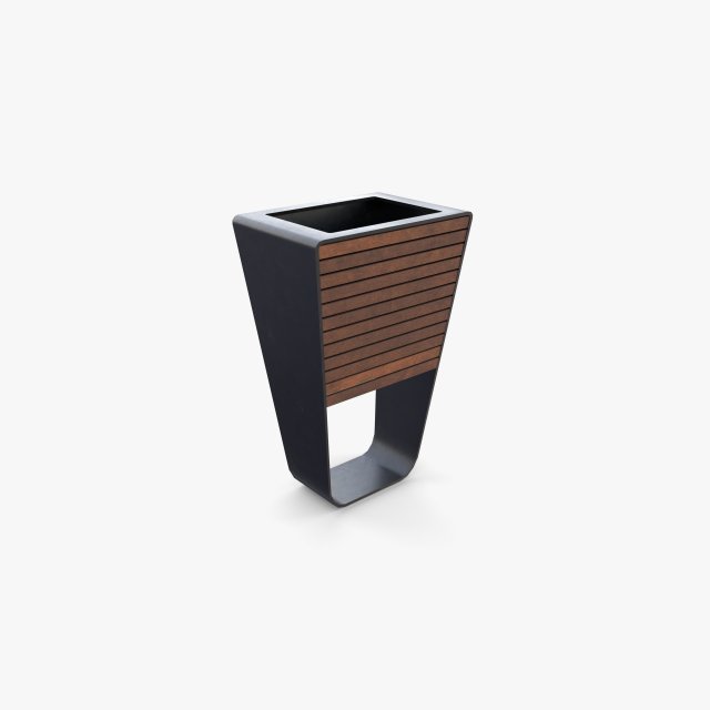 Trash can v8 3D मॉडल .c4d .max .obj .3ds .fbx .stl .blend 