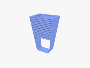 Trash can v8 3D मॉडल