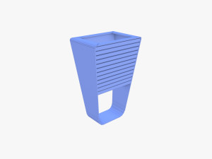 Trash can v8 3D मॉडल