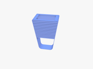 Trash can v8 3D मॉडल