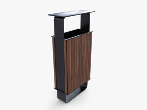 Trash can v9 Model 3D