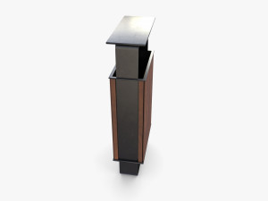 Trash can v9 Model 3D