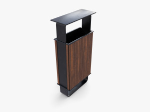 Trash can v9 Model 3D