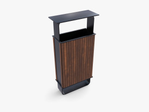 Trash can v9 Model 3D