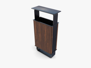 Trash can v9 Model 3D