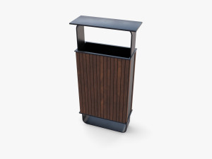 Trash can v9 Model 3D