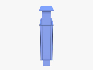 Trash can v9 Model 3D