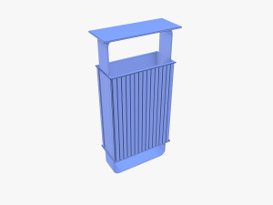 Trash can v9 Model 3D