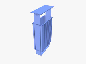 Trash can v9 Model 3D