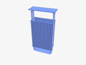 Trash can v9 Model 3D