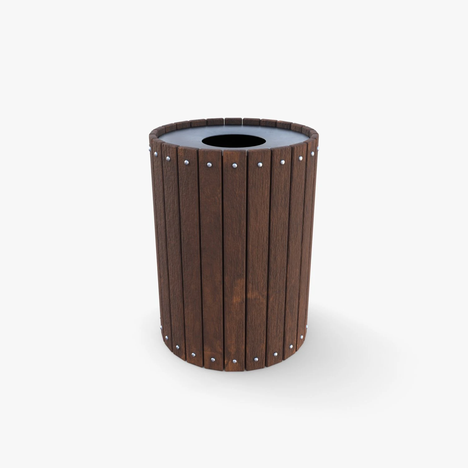Trash can v10 3D Model .c4d .max .obj .3ds .fbx .stl .blend 