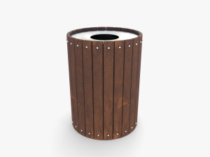 Trash can v10 3Dモデル