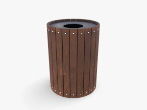 Trash can v10 3D Model