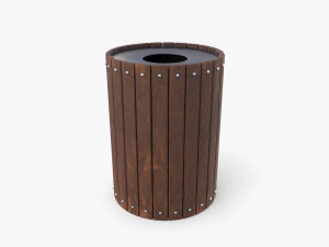 Trash can v10 3D Model