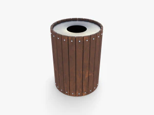 Trash can v10 3D Model