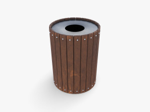 Trash can v10 3Dモデル