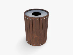 Trash can v10 3D Model