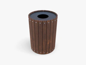 Trash can v10 3D Model
