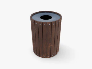 Trash can v10 3D Model