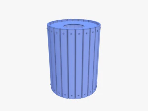 Trash can v10 3D Model