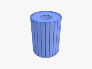 Trash can v10 3D Model