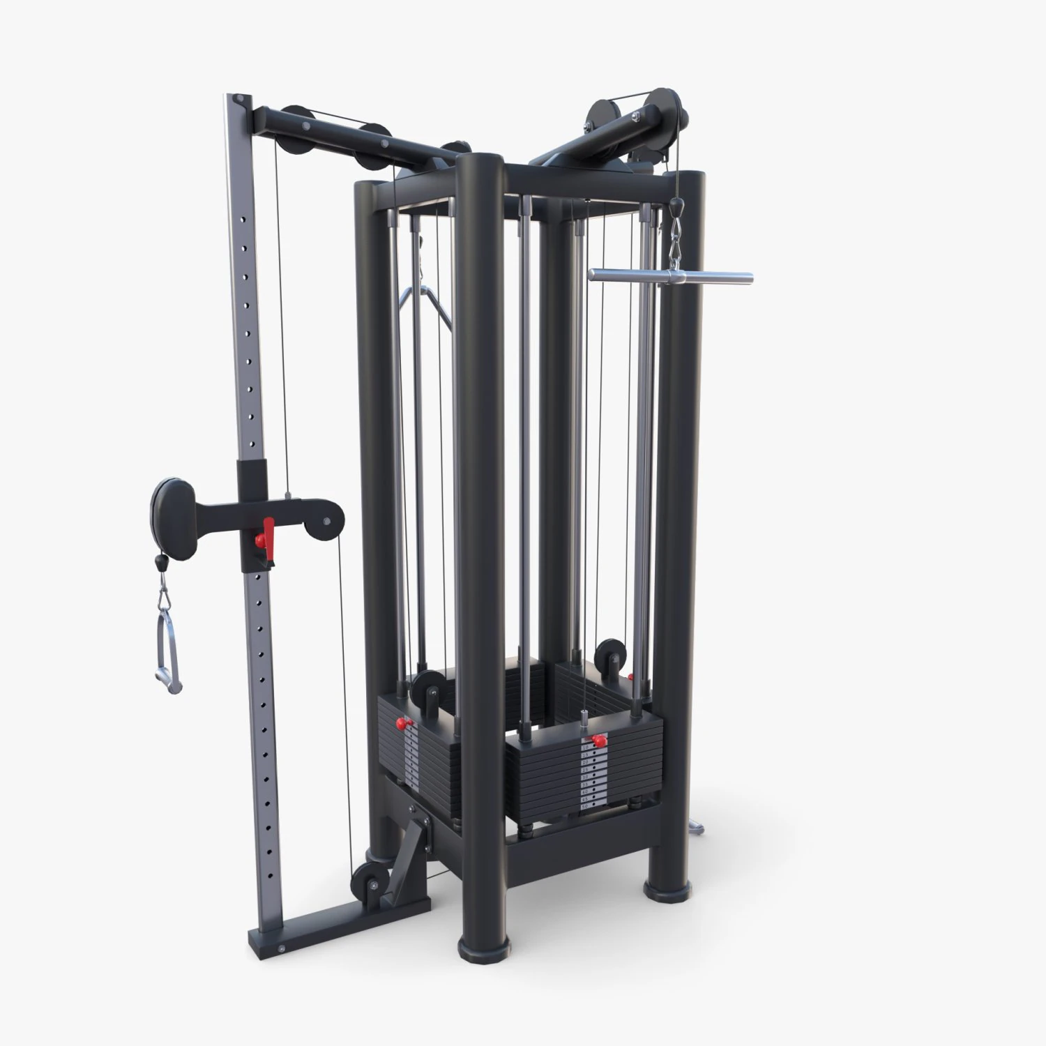 Palestra multifunzione a 4 stazioni Modello 3D .c4d .max .obj .3ds .fbx .stl .blend 