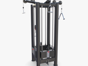 4 Station multi gym 3D 模型