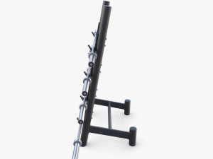 Barbell rack v2 Modello 3D