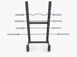 Barbell rack v2 3D Model
