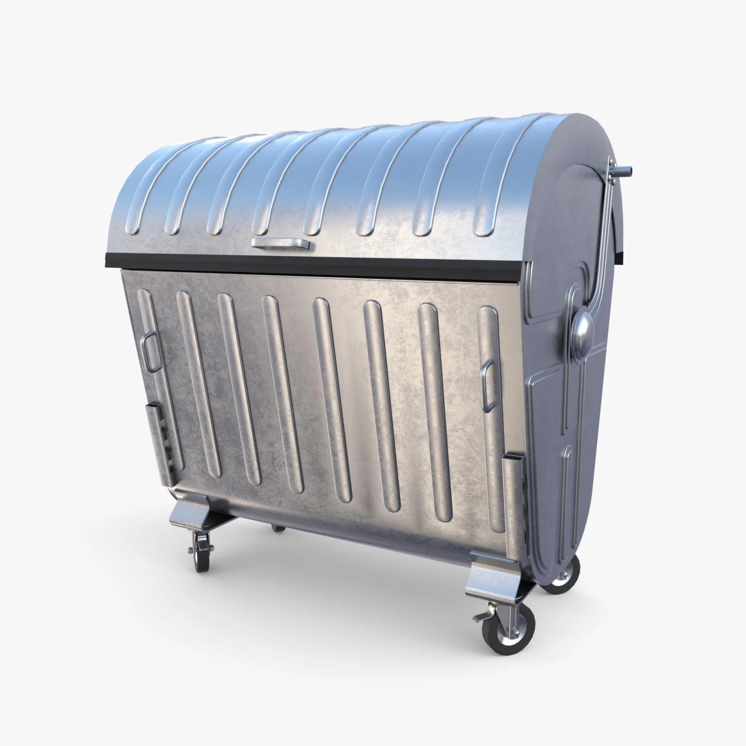 Dumpster v1 3D Model .c4d .max .obj .3ds .fbx .stl .blend 