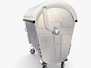 Dumpster v1 3D Model